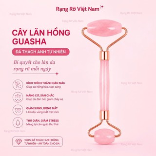 Cây Lăn Bằng Đá Thạch Anh Massage Nâng Cơ Mặt Giúp Trẻ Hóa Da. Cây Lăn Đá Thạch Anh Cao Cấp Massage Mặt Thư Giãn