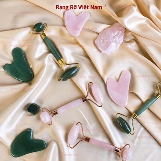 Cây Lăn Bằng Đá Thạch Anh Massage Nâng Cơ Mặt Giúp Trẻ Hóa Da. Cây Lăn Đá Thạch Anh Cao Cấp Massage Mặt Thư Giãn