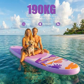 TROPICAL PURPLE - 70D - TIDETREK - Thuyền SUP / Ván chèo đứng bơm hơi
