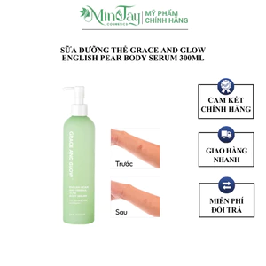 Sữa dưỡng thể Grace And Glow English Pear Body Serum 300ml