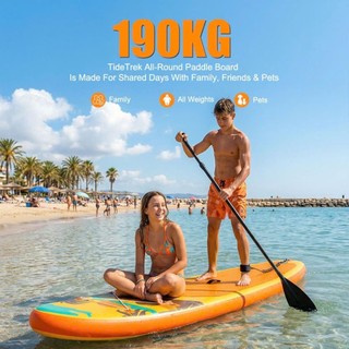TROPICAL YELLOW - 70B - TIDETREK - Thuyền SUP / Ván chèo đứng bơm hơi