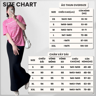 Bộ Áo Phông Nữ Chepol Cao Cấp Form Rộng, In Chữ, Cổ Tròn, Phối Chân Váy, Chất Cotton (Áo Thun Hồng Đậm+CV Suông)CP_10482