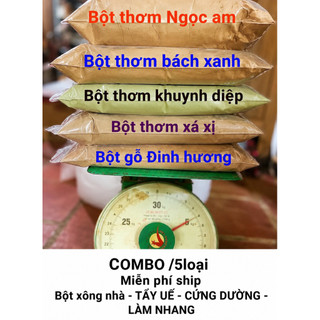 1kg Bột Gỗ Thơm Ngọc Am -Xông Nhà -Tẩy Uế (loại 1 Mịn)