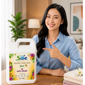Nước giặt SiBE sạch hơn thơm hơn, sạch tinh tuyển