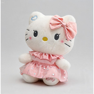 Gấu Bông Bunkit - Gấu Bông Hello Kitty Váy 2 Tầng Thú Nhồi Bông Hoạt Hình Siêu Cưng Cho Bé 40cm