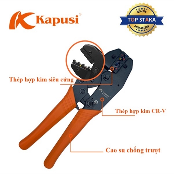 Kìm bấm cos cộng lực Kapusi