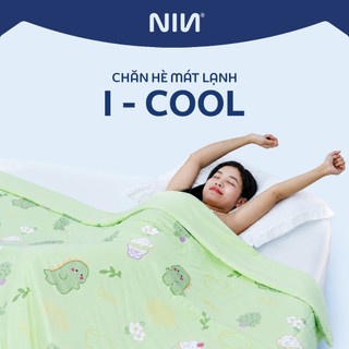 [CHĂN HÈ MÁT LẠNH] Mền lạnh I Cool Advance NIN House | 1m6x2m1 |Chăn Ice Silk Siêu Mát Nhiều Mẫu