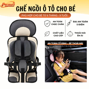 Ghế Ngồi Ô Tô Cho Bé 0-12 Tuổi,Ghế An Toàn Xe Hơi Cho Trẻ Em,Êm Ái,Chắc Chắn, Dễ Lắp Đặt,Bền Đẹp