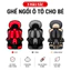 Ghế Ngồi Ô Tô Cho Bé 0-12 Tuổi,Ghế An Toàn Xe Hơi Cho Trẻ Em,Êm Ái,Chắc Chắn, Dễ Lắp Đặt,Bền Đẹp
