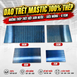 Miếng Thép Trét Bột Sơn Nước 4 Yem Siêu Mỏng 7cm 9cm 13cm 18cm Minh Phát