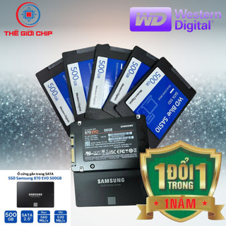 Ổ cứng SSD 500GB Western Digital/Samsung Pro 870*2.5-Inch (No Box hàng tháo máy ) I like new 1 NĂM bảo bởi nhà cung cấp