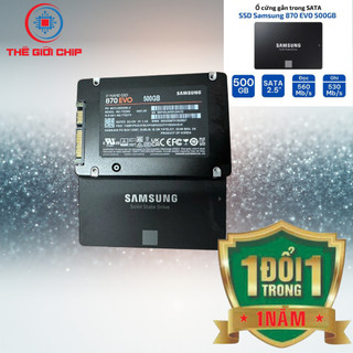 Ổ cứng SSD 500GB Western Digital/Samsung Pro 870*2.5-Inch (No Box hàng tháo máy ) I like new 1 NĂM bảo bởi nhà cung cấp