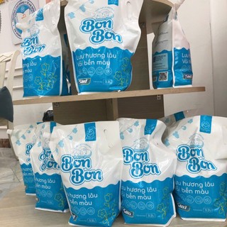 Nước giặt cho bé sơ sinh bon bon Home Care lưu hương lâu, vải bền màu, dịu nhẹ cho da nhạy cảm 3.2L