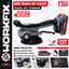 Máy Rung Hít Gạch Workfix WF-TTM8008S 21V Lực Hút 80Kg 8 Cấp Độ Rung Đế Hút 130mm 9000RPM