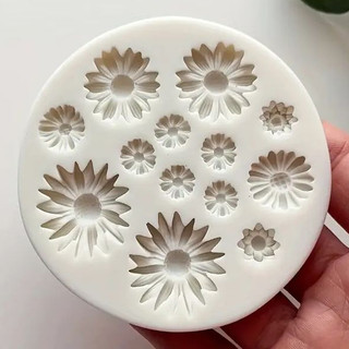 Khuôn Silicon Hoa Cúc Nhỏ TATAMI Tạo Hình Nến Thơm Trang Trí Handmade Chi Tiết Sắc Nét Dễ Tháo Khuôn