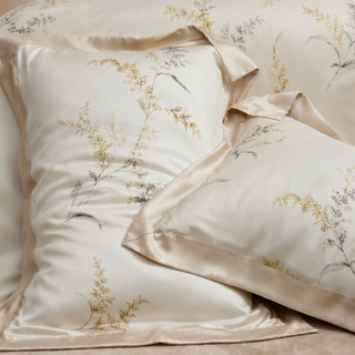 [LỤA TENCEL MÁT LẠNH] Bộ 5 món ga giường và áo gối NIN Tencel Pristine nhiều màu 1m6, 1m8, 2m