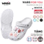 Dép Sục WABIS Kim Cương Đế 3cm Không Thấm Nước, Nhẹ, Êm Chân, Chống Trượt [WUC-V3]