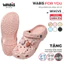 Dép Sục WABIS Kim Cương Đế 3cm Không Thấm Nước, Nhẹ, Êm Chân, Chống Trượt [WUC-V3]