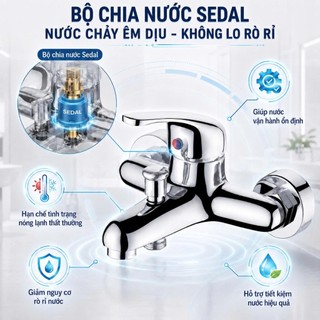 Vòi Sen Rossi R801S Có Nóng Lạnh, Bảo Hành 2 Năm, Thiết Kế Tinh Tế Chuẩn Tây Ban Nha