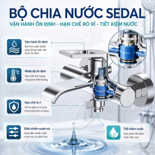 Vòi Sen Rossi R803S Có Nóng Lạnh, Bảo Hành 2 Năm, Thiết Kế Tinh Tế Chuẩn Tây Ban Nha