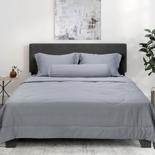 Bộ 5 Món Drap, Áo Gối, Mền Chần NIN Classic | Nhiều Màu | Nhiều Kích Thước | Mềm Mịn, Thoáng Mát