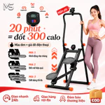 Máy Leo Bậc Leo Núi Tại Nhà, Máy Leo Cầu Thang Đa Năng, Có Bộ Đếm, Gấp Gọn, Màn Hình LED Thông Minh — ảnh 1