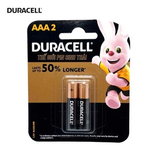 Pin kiềm Duracell Coppertop Alkaline AAA vỉ 2 viên/ 4 viên