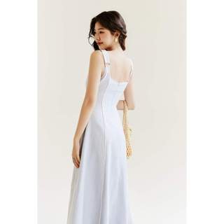 [N6] Đầm Dài Lyra Linen Midi, Chất Vải Linen Thoải Mái, WDD098, SOME HOW STORE