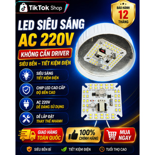 Bo Mạch Chip Đèn Led Vuông 20w 30w 40w 50w 60w