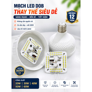 Bo Mạch Chip Đèn Led Vuông 20w 30w 40w 50w 60w