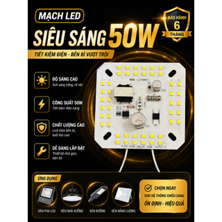 Tiết Kiệm Hơn Khi Mua Combo 5 Mạch LED VUÔNG 20w 30w 40w 50w 60w Giá ưu đãi..!