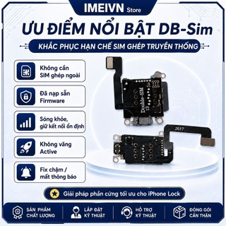 Ổ sim EID/SED DB-SIM cho IP từ 12 đến 16 Plus - Giải pháp hoàn hảo nhất cho IP Lock - Fix toàn bộ lỗi trên IP Lock