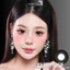 Lens mắt 638 Black màu đen giãn tròng, có viền, size lớn, thương hiệu LUNA EYES