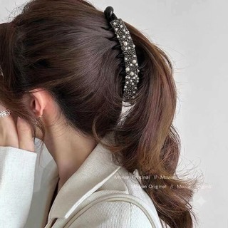 Cặp tóc dọc chuối đính đá lấp lánh Chồi accessories phong cách tiểu thư sang chảnh cho bạn nữ K075