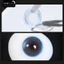 Lens mắt LUNA EYES B938 Blue màu xanh highlight đối xứng tự nhiên, không viền, size nhỏ