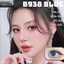 Lens mắt LUNA EYES B938 Blue màu xanh highlight đối xứng tự nhiên, không viền, size nhỏ
