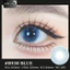 Lens mắt LUNA EYES B938 Blue màu xanh highlight đối xứng tự nhiên, không viền, size nhỏ
