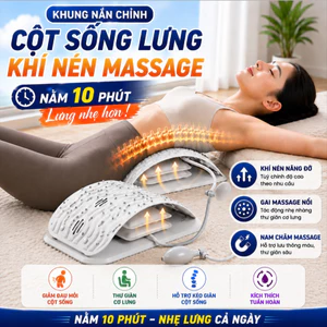 Khung nắn chỉnh cột sống bơm hơi XSPORT, khung massage cột sống toàn thân thư giãn thắt lưng, giảm đau lưng & thoát vị