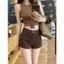 Quần Short Jean Nữ Cạp Trễ Xanh Xám Lưng Cao Form Ngắn Quần Sooc Bò Nữ BASIC Style Năng Động Cá Tính MIAA