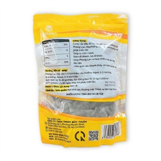 Phân Trùn Quế Viên Nén Gói 450g - Phân tan chậm dạng túi Lưới