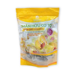 Phân Trùn Quế Viên Nén Gói 450g - Phân tan chậm dạng túi Lưới