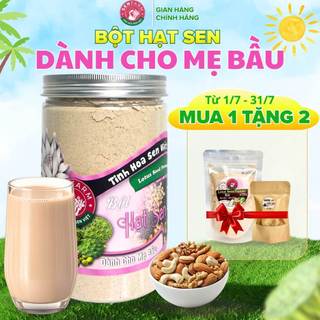 Bột hạt sen mix hạt Dành cho Mẹ Bầu Senfarm - Không đường