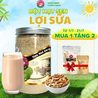Bột hạt sen mix hạt Lợi Sữa Senfarm - Không đường