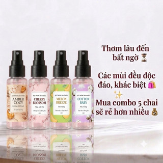 Xịt thơm áo khoác mỗi ngày Breathe-thơm lâu đến bất ngờ-các mùi đều khác biệt, độc đáo