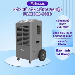 Máy Hút Ẩm Công Nghiệp FujiE HM-90EC 90L/Ngày - Máy Hút Ẩm Kho Xưởng Công Suất Lớn