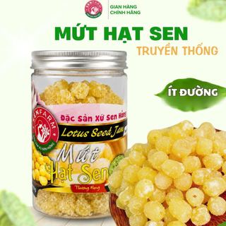 Mứt hạt sen thượng hạng ít đường senfarm - Mứt Tết - Bánh Tết - Quà Tết
