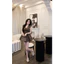 ĐẦM BI CỔ V BUỘC NƠ EO XOÈ BYJOLIE