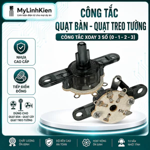 Công tắc quạt cây, công tắc quạt bàn, quạt treo tường chất lượng tốt.