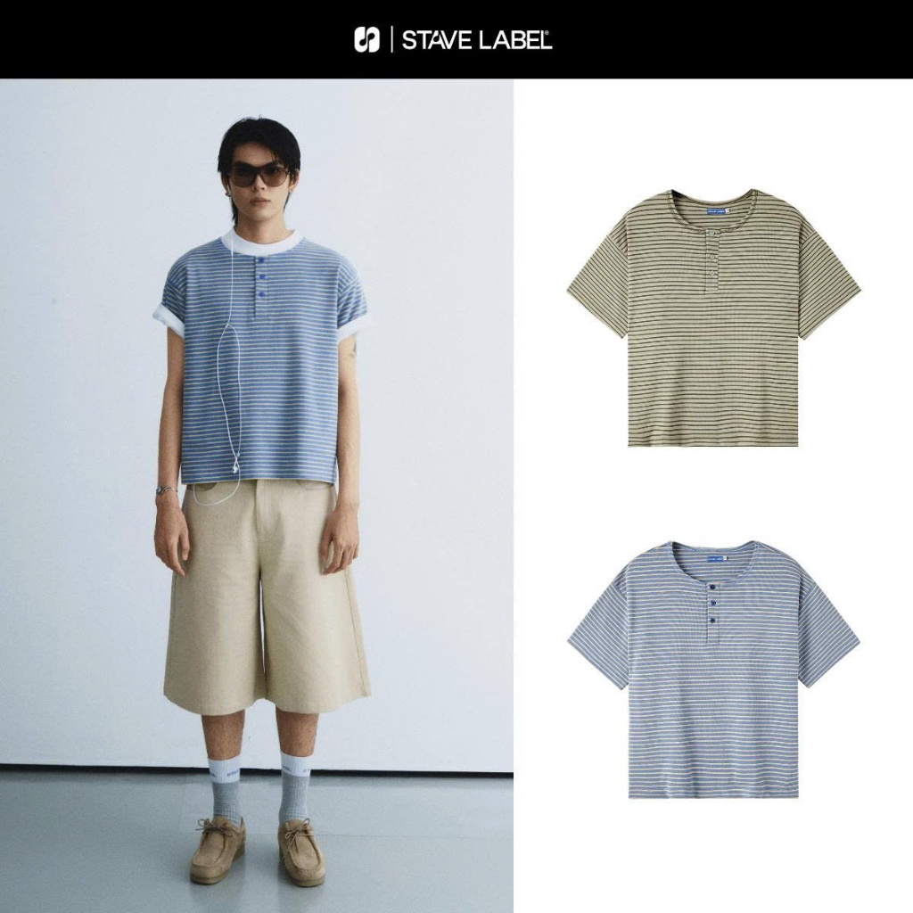 Áo thun nam, áo tay ngắn Harmony Tee Stave Lable cổ trụ chất Cotton cao cấp, thanh lịch, mềm mại, thoải mái