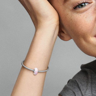 Charm Murano Pandora Moments Đá Opal Màu Hồng Lấp Lánh - Opalescent Pink Charm